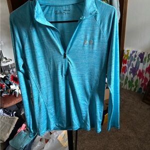 Under Armour Blue Quarter-Zip Pullover